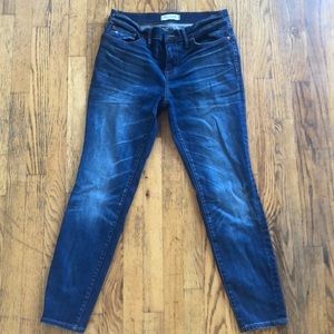 Madewell skinny skinny jeans, barely used